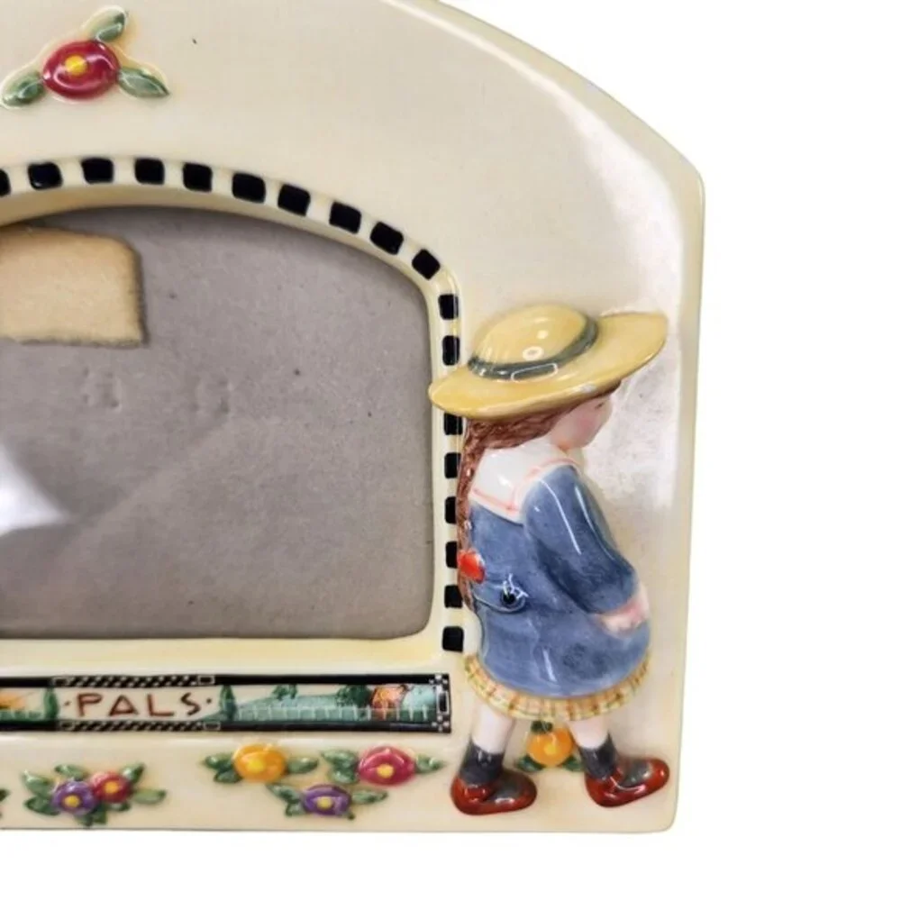 Mary Engelbreit Photo Picture Frame Pals Friends Sisters‎ Floral Tabletop READ